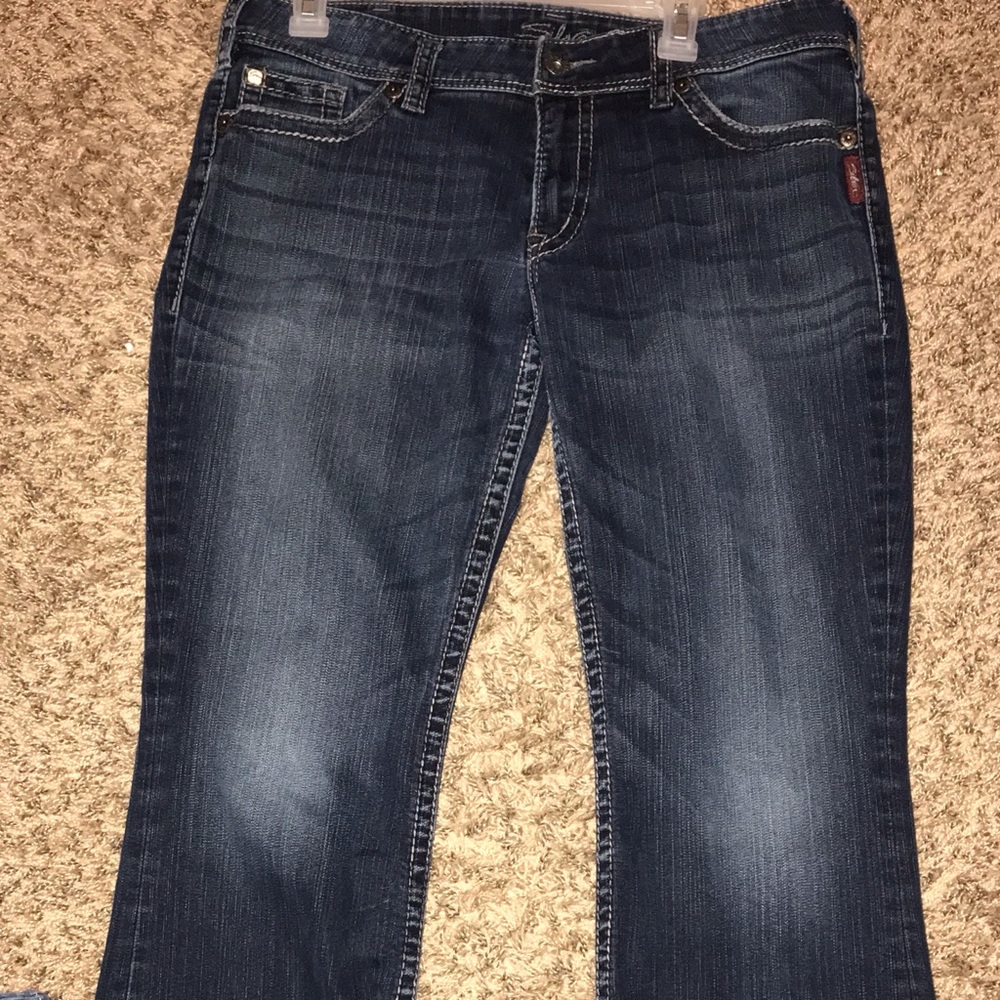 Silver Women’s Jeans
